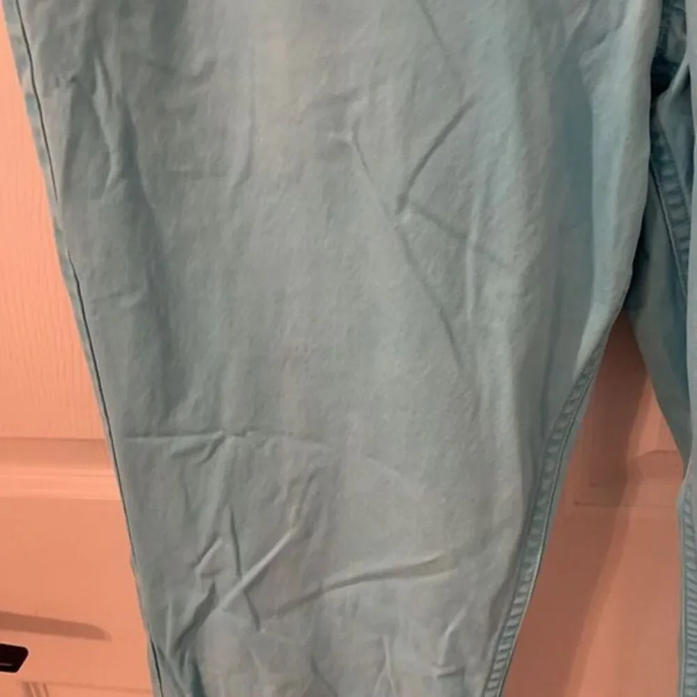 Bonobos Mens Blue Washed Chino Straight Fit Pants Tag Size 36x35 Beach Nautical‎